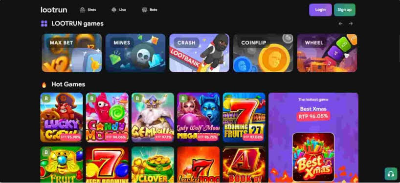 LootRUn Casino Зеркало — официальный сайт для азартных игр